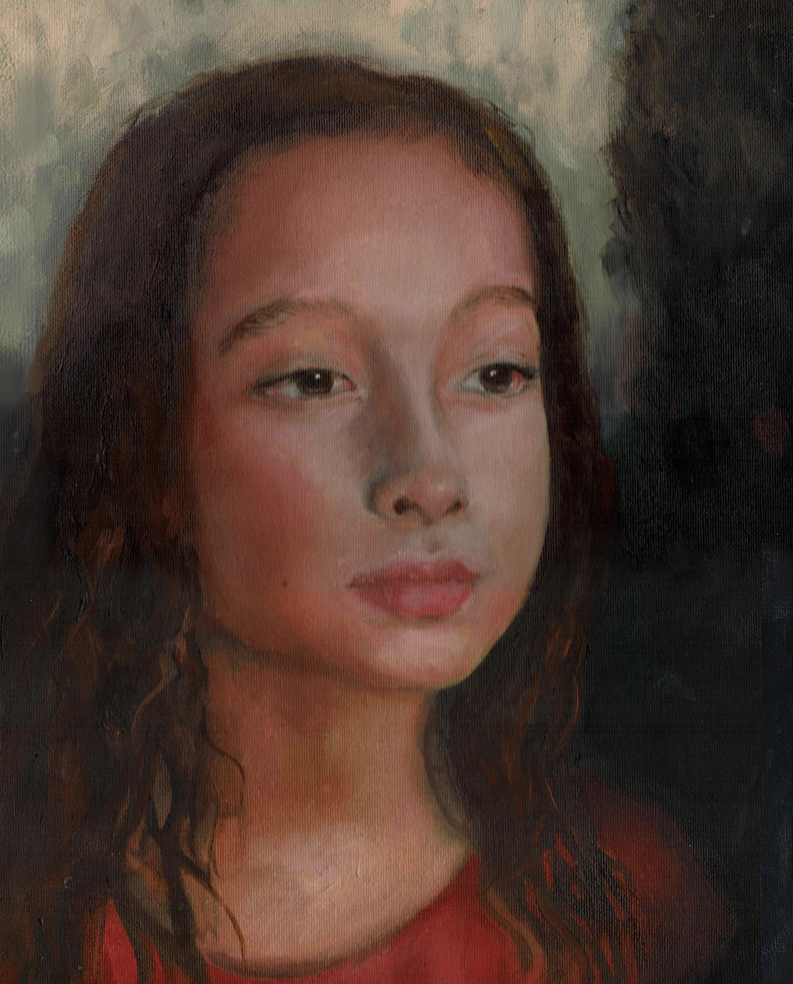 Painting of my sister Nayomhi